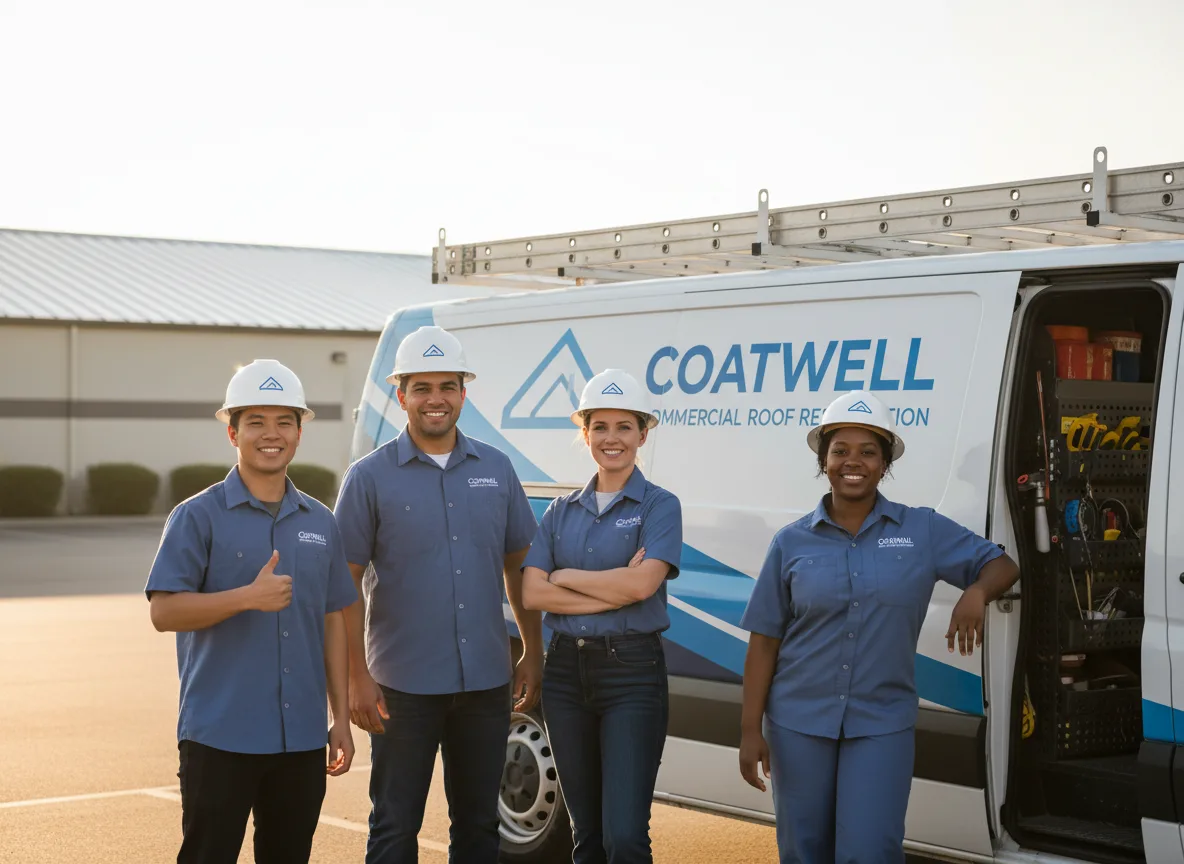 Commercial roof coating company in Beardstown, IL